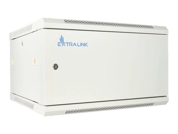 Extralink ASP - Rack skap - 600x450 mm - veggmonterbar - grå - 6U - 19"