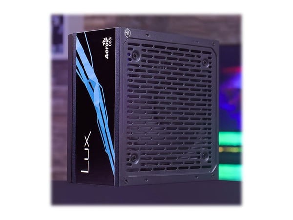 AeroCool LUX 750W - Strømforsyning (intern) - ATX12V 2.4 - 80 PLUS Bronze - AC 200-240 V - 750 watt - aktiv PFC