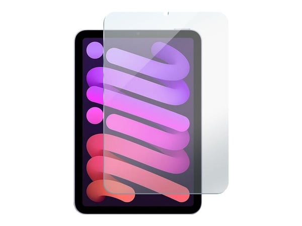 eSTUFF Titan Shield - Skjermbeskyttelse for nettbrett - glass - 7.9" - gjennomsiktig - for Apple iPad mini (6. generasjon)