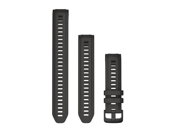Garmin Silikonrem för handled - Instinct 2S-serien (grafit/grafitspänne) (010-13104-00)