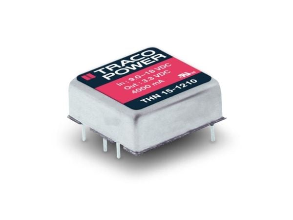 Traco Power THN 15-4815, 25,4 mm, 9,9 mm, 25,4 mm, 16,5 g, 15 W, 36-75 V
