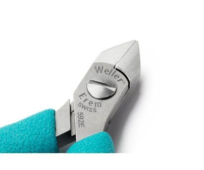 Weller 592E, Handdriven kabelavbitare, Blå, 1,2 cm, 0,8 mm, 115 mm, 67 g