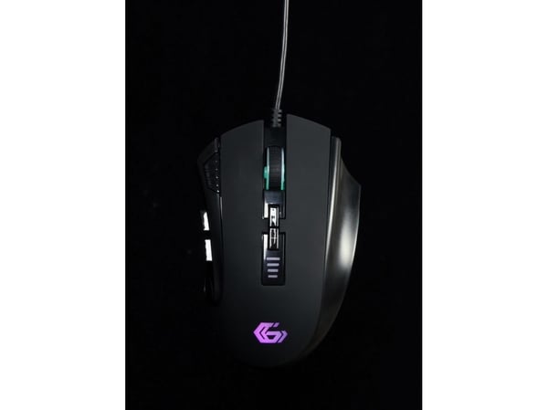 Gembird GMB Gaming MUSG-RAGNAR-RX500 - Mus - ergonomisk - gaming, RGB backlighted - 10 knapper - kablet - USB 2.0 - giftbox with transparent window