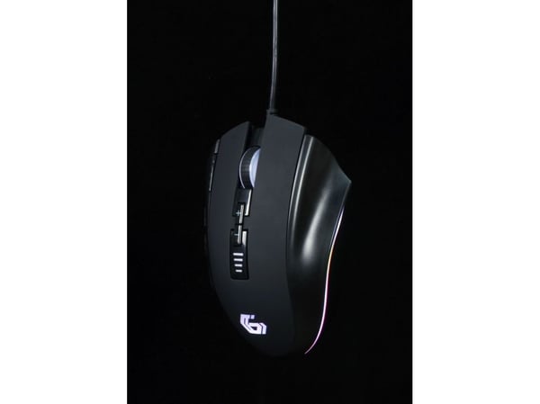 Gembird GMB Gaming MUSG-RAGNAR-RX500 - Mus - ergonomisk - gaming, RGB backlighted - 10 knapper - kablet - USB 2.0 - giftbox with transparent window