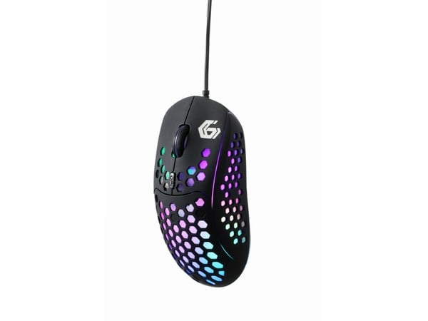 Gembird MUSG-RAGNAR-RX400 - Mus - optisk - 6 knapper - kablet - USB 2.0 - giftbox with transparent window