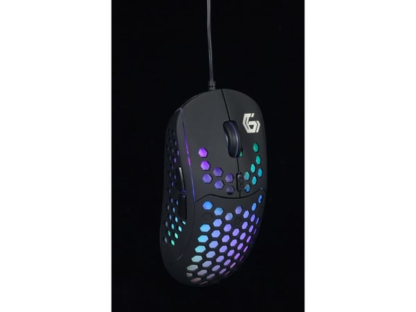 Gembird MUSG-RAGNAR-RX400 - Mus - optisk - 6 knapper - kablet - USB 2.0 - giftbox with transparent window