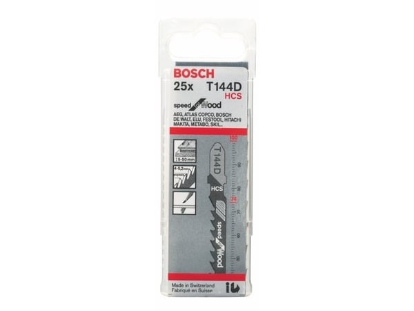 Bosch KIRISTEEN KIINNITIN T 144 D PUU/ROUHE 25 KPL