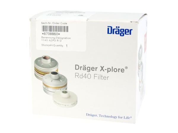 Dräger-kombisuodatin Rd40 1140 A2 P3 RD (6738860)