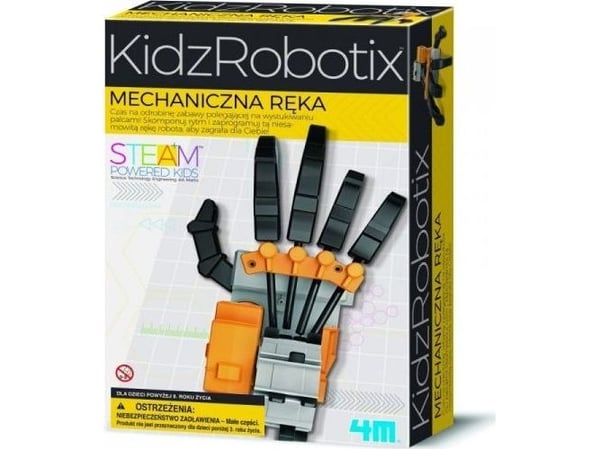 4M KidzRobotix Motordrevet robotarm-sett