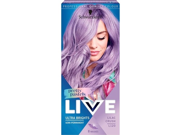 Schwarzkopf färgkräm Live Kräm Pretty Pastels L120 Lilac Crush