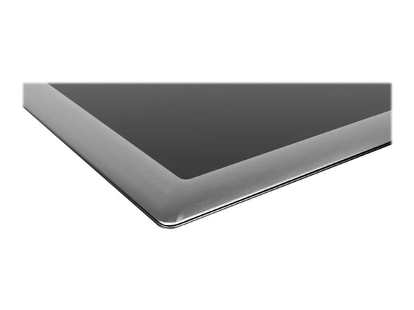 Siemens iQ300 EA645GN17 - Keramisk koketopp - 4 plater - Nisje - bredde: 56 cm - dybde: 49 cm - med rustfritt stål - svart/rustfritt stål