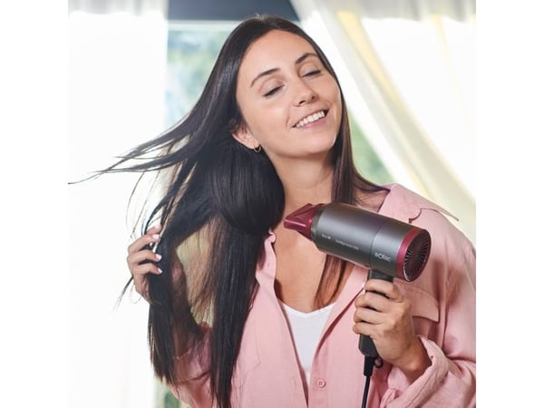 Solac Hair&Go Ionic, Grå, Lilla, Hengering, 2000 W, 420 g