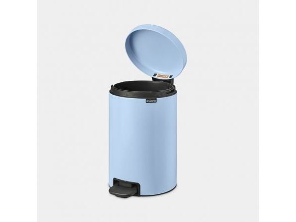 Brabantia NewIcon, 12 l, Rund, Blå, Pedal, Belgia, 25,1 cm