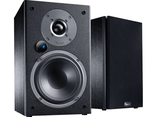 Magnat Monitor Reference 2A - Høyttalere - trådløs - Bluetooth - toveis - matt svart, teksturert svart