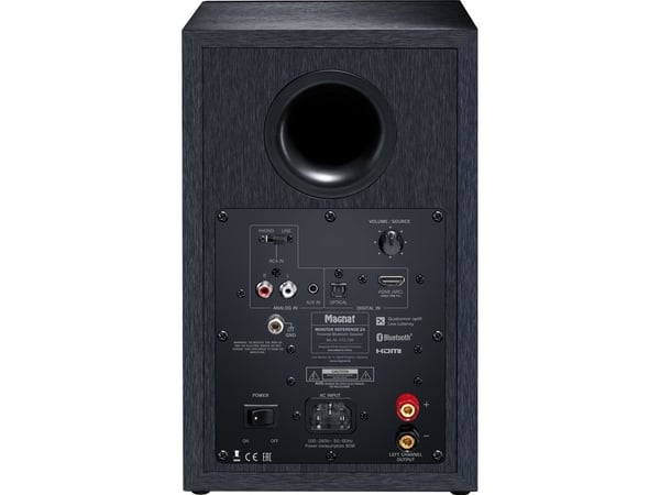 Magnat Monitor Reference 2A - Høyttalere - trådløs - Bluetooth - toveis - matt svart, teksturert svart