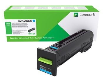 Lexmark - Ekstra høy ytelse - cyan - original - tonerpatron LCCP, Lexmark Corporate - for Lexmark CX825de, CX825dte, CX825dtfe, CX860de, CX860dte, ...