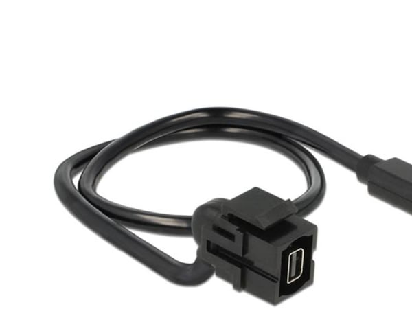DeLOCK 86374 - 0,5m - Mini DisplayPort - Mini DisplayPort - Polybag (86374)