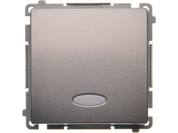 Kontakt-Simon BMW6L.01/21, Plast, Rostfritt stål, IP20, IP44, 250 V, 10 A, 75 mm