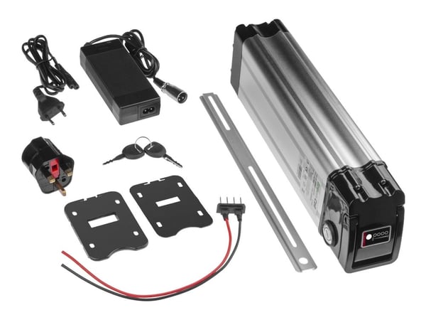 Green Cell kraftig batteri til elsykkel 36V 10,4Ah (374,4Wh) Silverfish