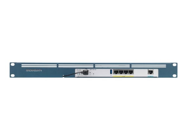 Rackmount.IT CISRACK RM-CI-T11 - Monteringssett for nettverksenhet - rackmonterbar - metallic blå - 1U - 19" - for Cisco Integrated Services Router...