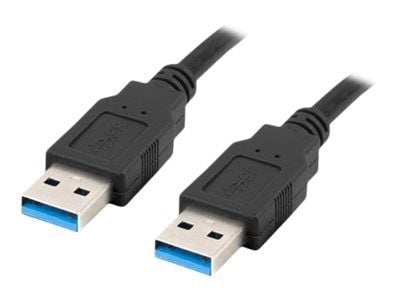 Lanberg - USB-kaapeli - USB Type A (han) til USB Type A (han) - USB 3.0 - 1,8 m - lajittelu