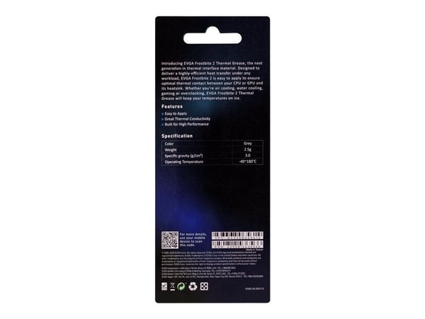 EVGA Frostbite 2 - Termisk pasta - grå