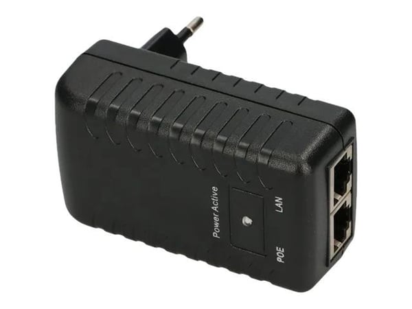 Extralink POE-18-18W - Strøminjektor - AC 100-240 V - 18 watt - utgangskontakter: 1