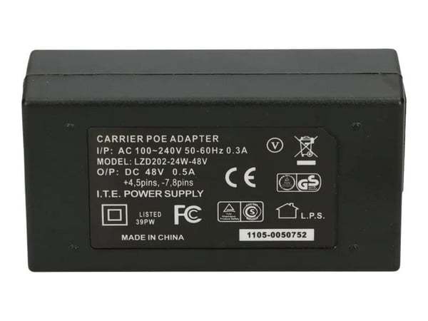 Extralink - Strøminjektor - AC 100-240 V - 24 watt - utgangskontakter: 1