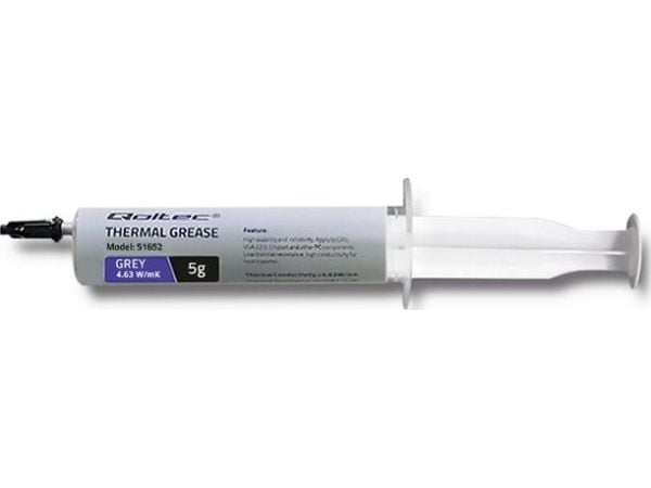 Qoltec - Termisk pasta - grå