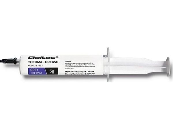 Qoltec 51637 - Termisk pasta - grå
