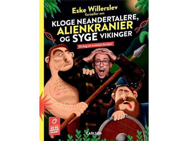 Eske Willerslev puhuu nokkelista neandertalilaisista, avaruusolentojen kalloista ja sairaista viikingeistä | Thomas Brunstrøm;Eske Willerslev | Kie...