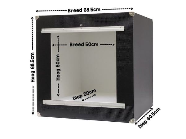 MagicBOX Square - Photo light box - mini Photo studio for professional photography