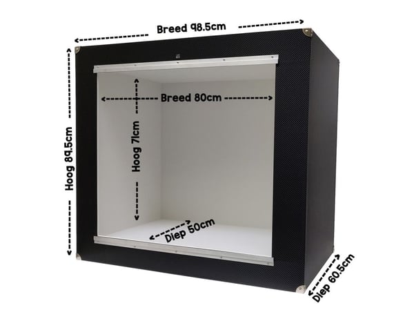 MagicBOX Large Horizontal - Photo light box - mini Photo studio for professional photography