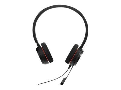 Jabra Evolve 20 UC stereo - Hodesett - on-ear - kablet - USB