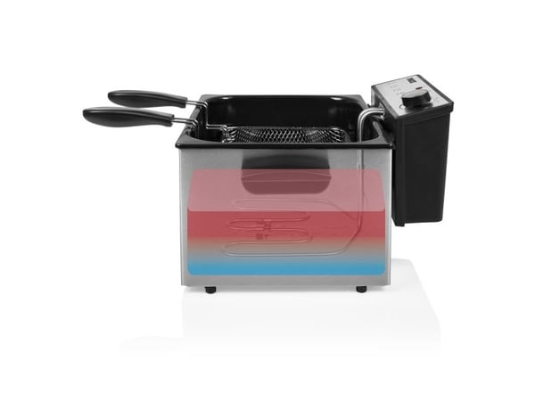 Princess 185000, Frityrkoker, 5 l, 1000 kg, 190 °C, 7 person(er), Dobbel