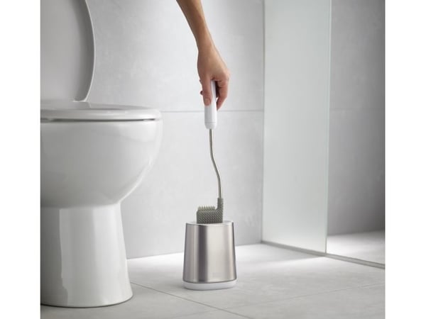 Joseph Joseph Flex, Toalettbørste og holder, Rustfritt stål, Rustfritt stål, 125 mm, 89 mm, 425 mm