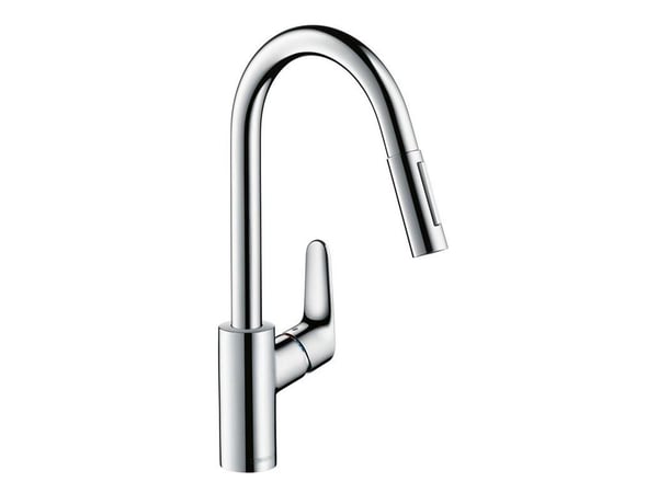 hansGrohe Focus M41 köksblandare 240 m/utdragsrostfritt stål, fin.