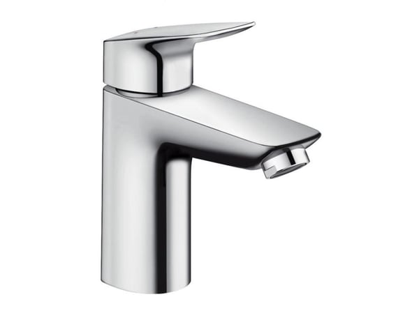 HG Logis 100 HV-armatur krom - med løft-op ventil. Vandforbrug 5 l/min. HG nr. 71100
