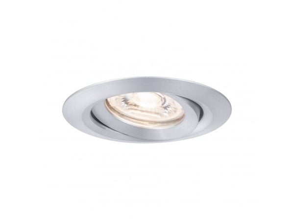 Paulmann 929.74, Rund, Tak/Vegg, Aluminium, Aluminium, Sykehus, Kontor, Utstillingslokale, IP23