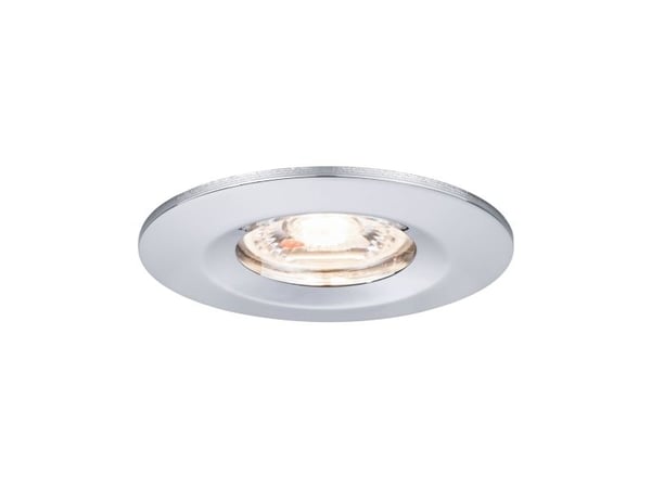 Paulmann 943.02, Syvennysspottivalo, Ei vaihdettavissa oleva hehkulamppu, 1 lamppu(a), LED, 2700 K, Kromi