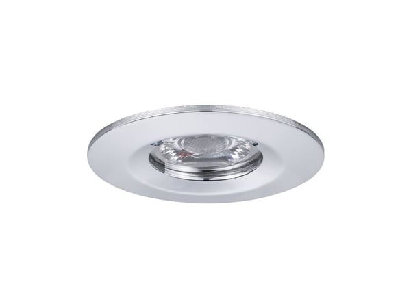 Paulmann 943.02, Innsunket spotlight, Ikke-utskiftbare pærer, 1 ampuller, LED, 2700 K, Kromfarget