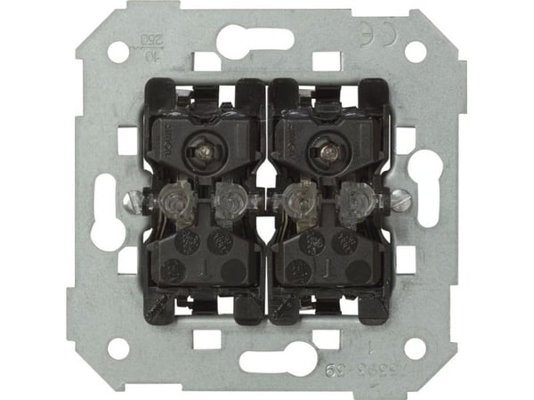 Kontakt-Simon 75394-39, Metall, IP20, IP44, 250 V, 10 A, 75 mm, 34 mm