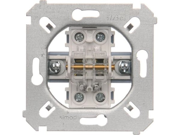 Contact-Simon SZP1WM, Painonappikoskettimet, metalli, IP20, IP44, 250 V, 10 A, 75 mm