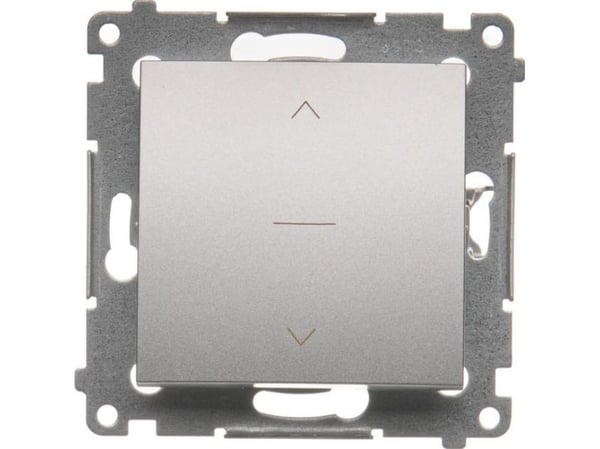 Kontakt-Simon DZW1K.01/43, Muovi, Hopea, IP20, 250 V, 10 A, 75 mm