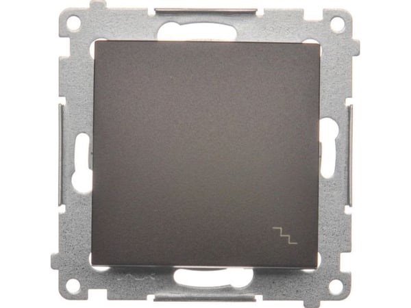Kontakt-Simon DW6A.01/46, Pronssi, Plast, IP20, IP44, 250 V, 16 A, 75 mm