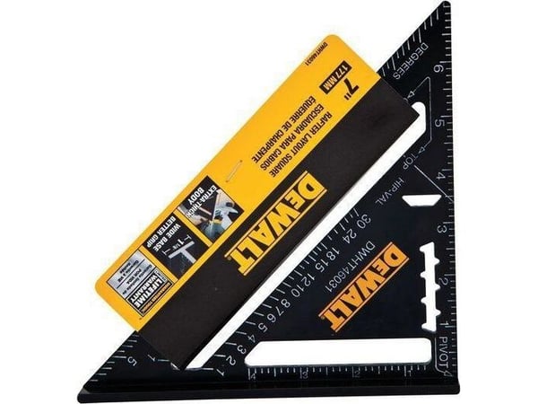 Dewalt kattopäällystysmittari 7-tuumainen kulmakiinnike DWHT46031-0