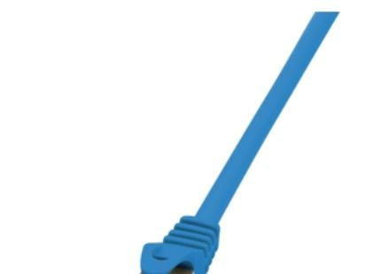 LogiLink - Koblingskabel - RJ-45 (hann) til RJ-45 (hann) - 1 m - SF/UTP - CAT 5e - blå