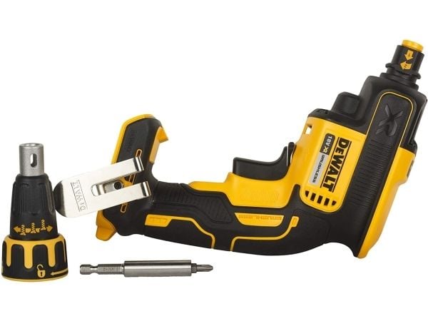 DeWALT DCF620NT-XJ - Kipsilevyruuvinväännin - akkukäyttöinen - 1/4" kuusiokolo 6,35 mm - 30 N-m - Ei akkua - 18 V - SOLO