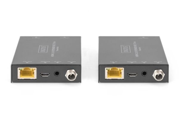 DIGITUS DS-55506 - Sender og mottaker - video/lyd/infrarød-utvider - HDMI - over CAT 5e/6/6a/7 - opp til 70 m