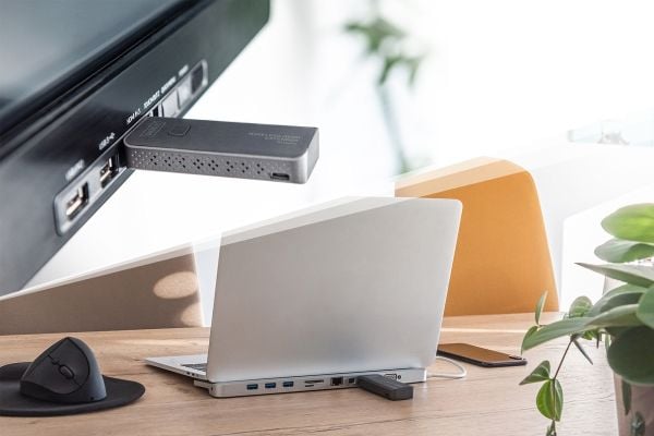 DIGITUS DS-55318 - Sender og mottaker - trådløs video/lyd-utvider - Wi-Fi 5 - opp til 50 m